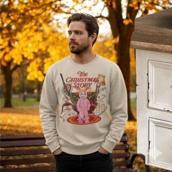 Funny  Movie, Leg Lamp, Story Clipart Sweatshirt - Picture 3 of 3